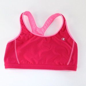 Champion pink reversible sports bra